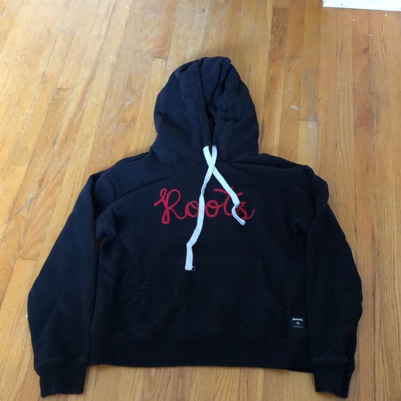 ROOTS Crop Hoodie - Picture 2 of 3